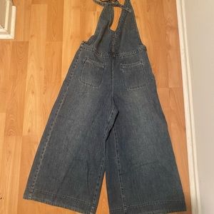 Free People Denim Jumpsuit